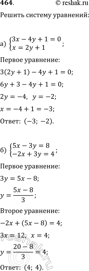 Изображение Упр.464 ГДЗ Макарычев Миндюк 9 класс (Углубленный)