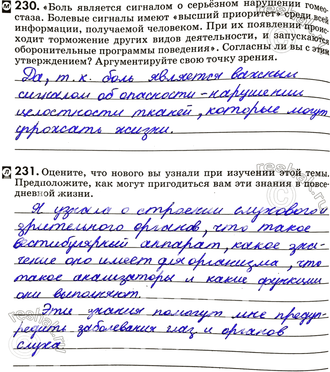 Изображение 230. «Боль является сигналом о серьёзном нарушении гомеостаза.Болевые сигналы имеют «высший приоритет» среди всей информации, получаемой человеком. При их появлении...