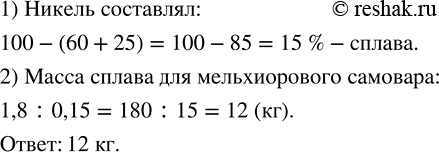 Изображение 2.521. Город Тула знаменит своими самоварами, которые в XIX в. изготавливали из разных материалов: зелёной меди (латуни), красной меди, томпака и мельхиора. Мельхиор...